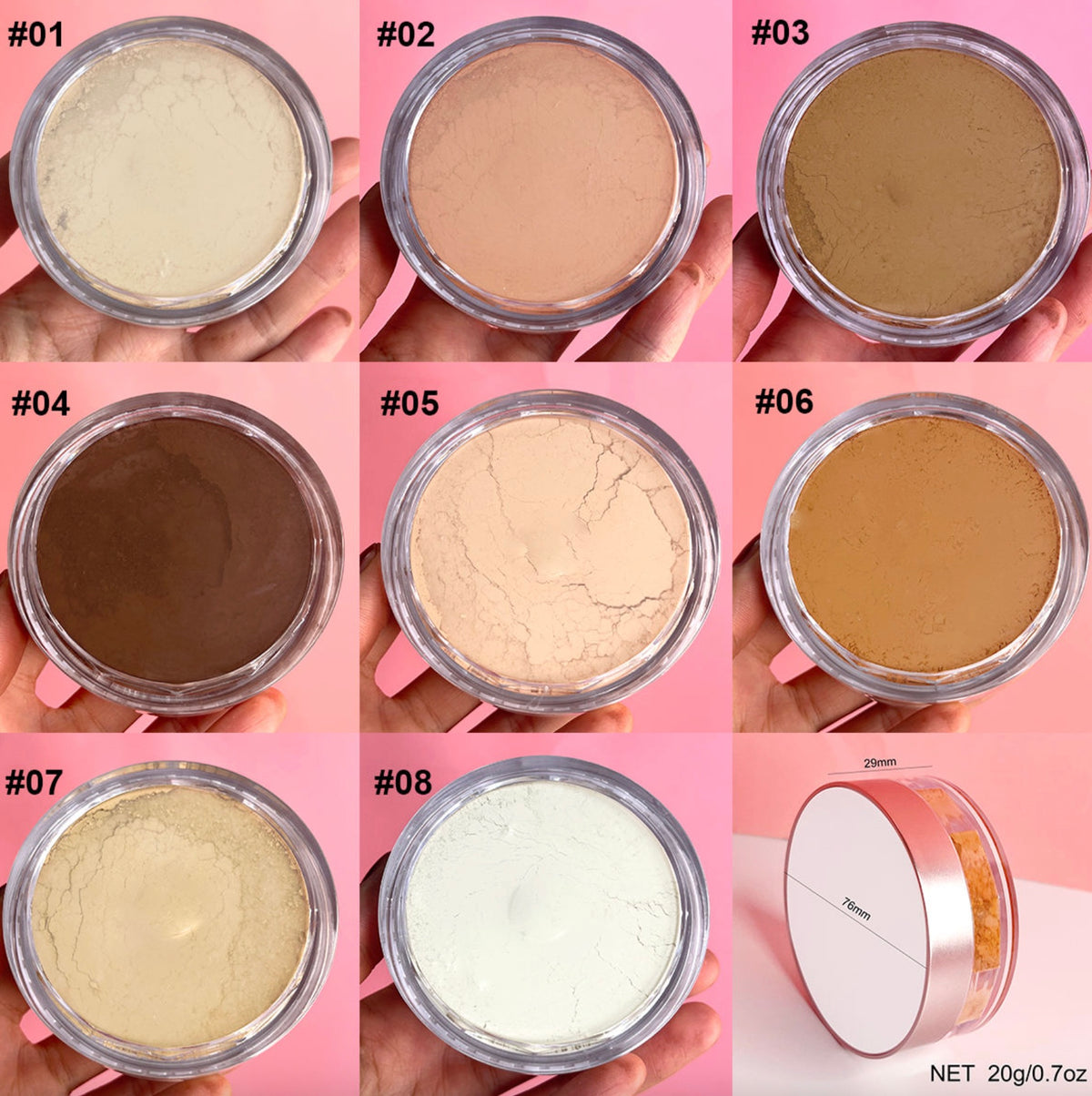 Vegan Full Coverage Matte Face Makeup
